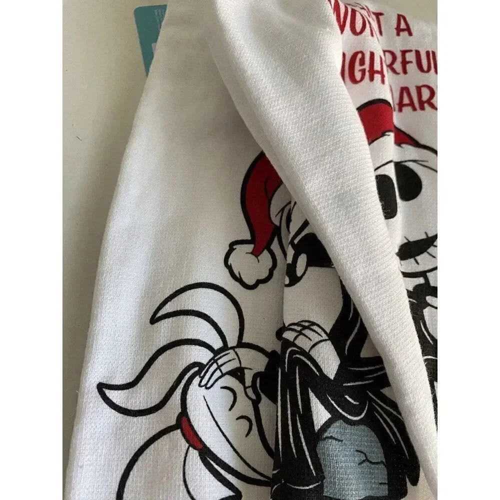 2 Pack Disney Nightmare Before Christmas Jack Zero Kitchen Towels‎ 16 X 26” NEW
